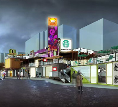 商業(yè)街特種集裝箱 商業(yè)街特種集裝箱